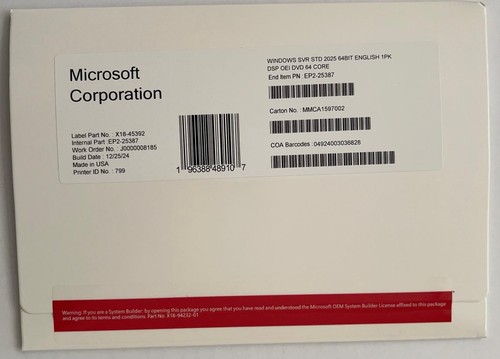 Microsoft windows server 2025 - windows,