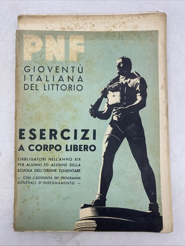 Pnf gioventu italiana - italiana, del