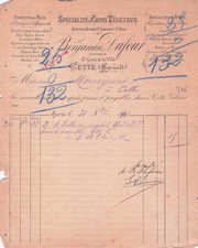 34 SETE negociant DUFOUR