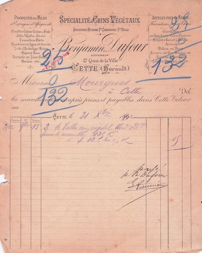 Sete negociant dufour - negociant,