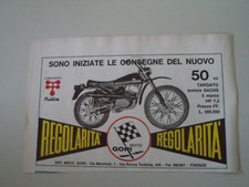 advertising Pubblicità 1972 MOTO GORI 50 REGOLARITA'