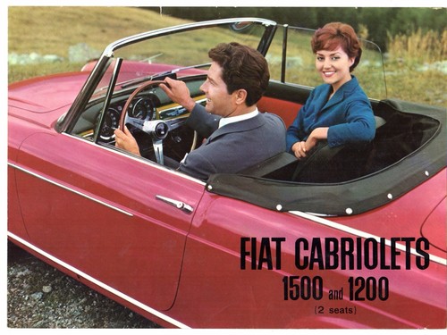 Fiat 1200 1500 cabriolet - fiat, e