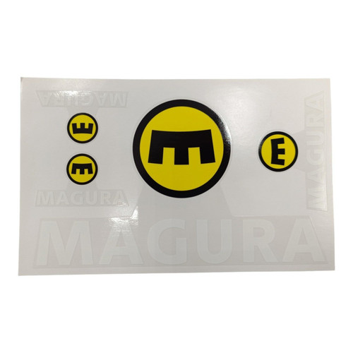 Magura adesivo bianco - bianco, retro