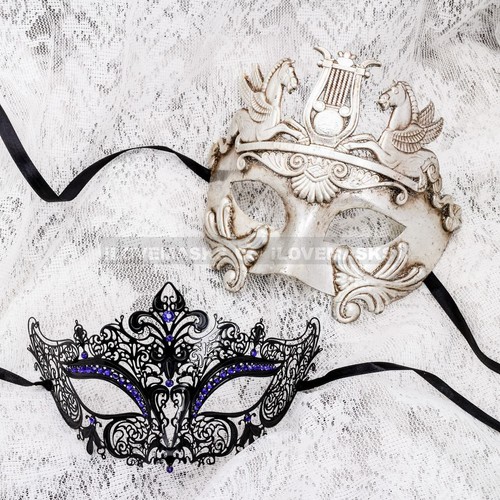 Maschera principessa argento - principessa,