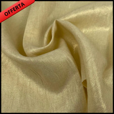 TESSUTO 100% PURO LINO PER