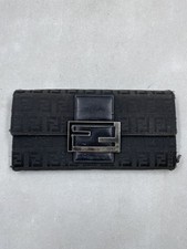 Fendi Zucchino Black Canvas