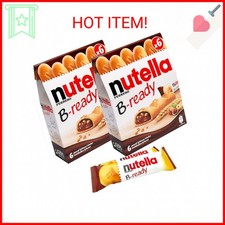 Nutella B-Ready Pack of 6 Bars