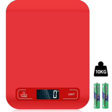 Bilancia Da Cucina Digitale, 10 Kg, Con Display LCD E Funzione Tara, Bilancia Da