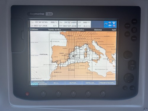 Plotter raymarine c120 - plotter,
