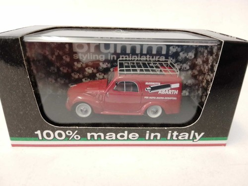 Brumm fiat 500c furgoncino - brumm,