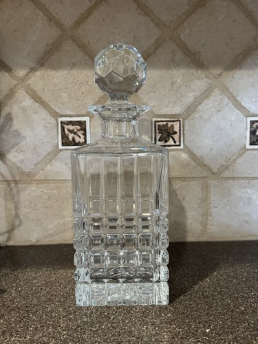 Decanter quadri cristallo - decanter,