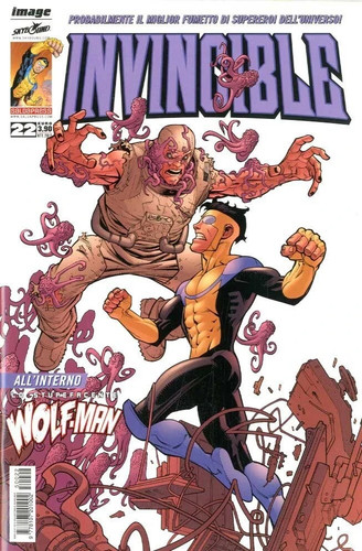 Invincible 40 vf nm - n.22/us,