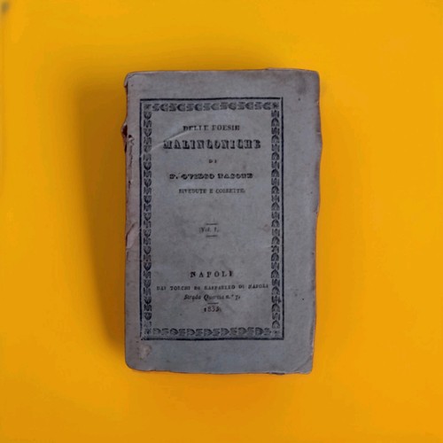 Delle poesie malinconiche - delle, di