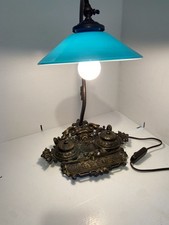 Calamaio in ottone anticato in