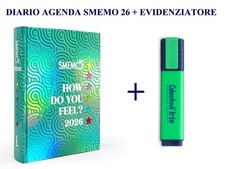 SMEMORANDA SPECIAL 13X17,5 DIARIO AGENDA 2025/2026 + EVIDENZIATORE OMAGGIO