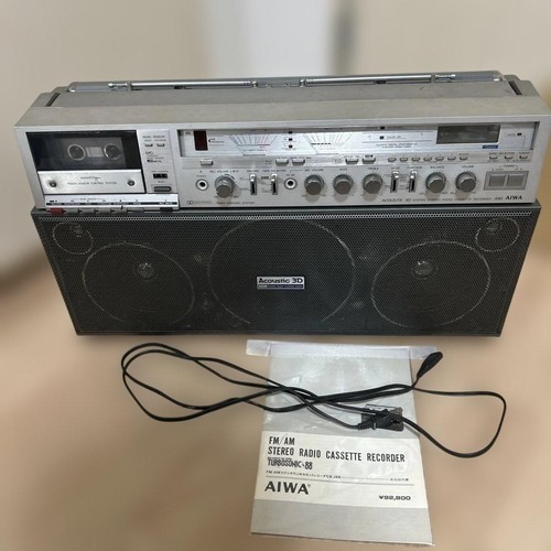 Radio cassette boombox aiwa - radio, a