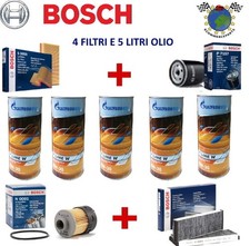 Kit 4 Filtri Bosch + 5 Litri