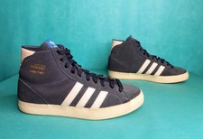 Scarpe Alte ADIDAS Profi In Pelle Blu Taglia 40 EU
