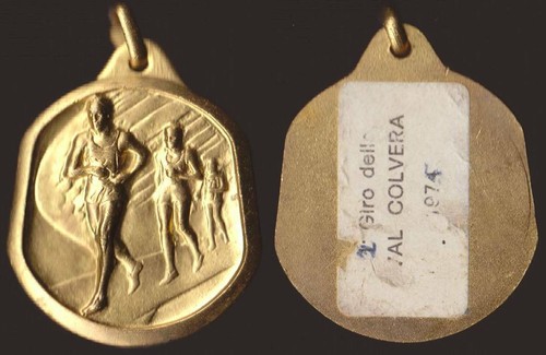 Medaglia giro della val - giro,
