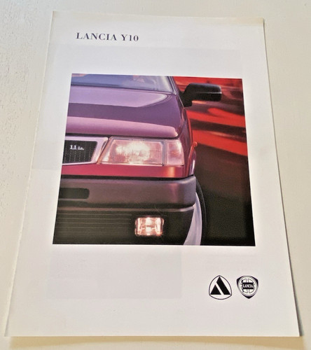 Brochure vente lancia y10 - de,
