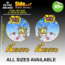 Adesivo Bubble Bobble Arcade