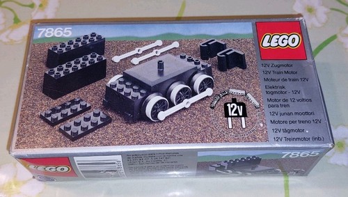 Lego 7865 ferrovia - lego, 12v