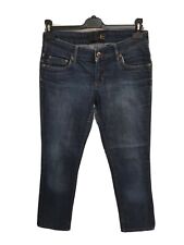 Roberto Just Cavalli jeans donna woman tg 42 sz 28 S blu slim fit elasticizzato 