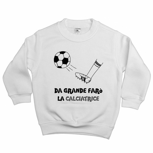 Felpa bambina grande - bambina, farò