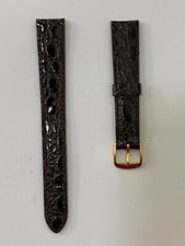 CINTURINO ORIGINALE OROLOGIO "CITIZEN" ANSA 14 MM PELLE MARRONE- NUOVO