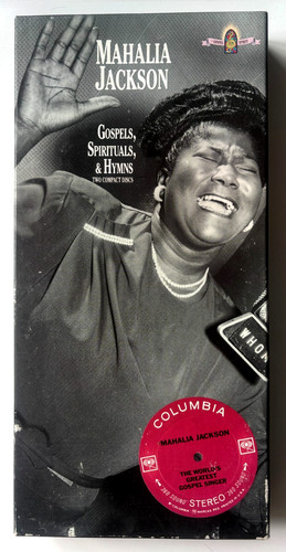Longbox mahalia jackson - 2, cd-longbox