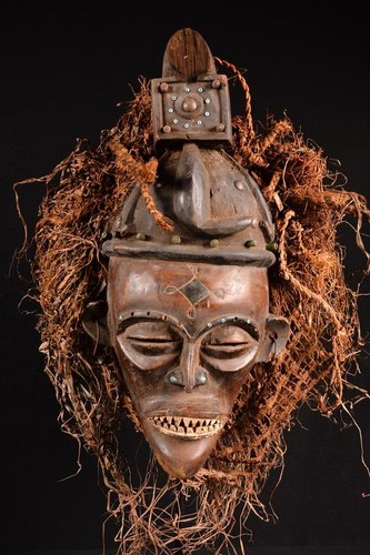 Alte maschere africane chokwe - maschere,