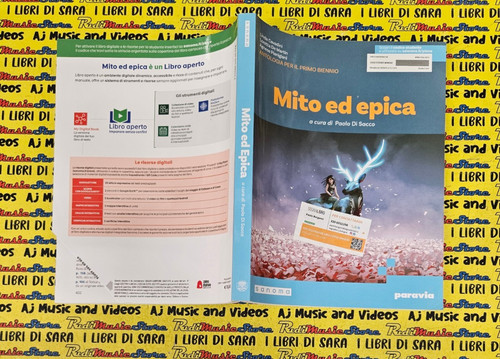 Book libro mito epica cura - mito,