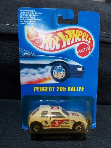 Hot wheels peugeot 205 ralllye - peugeot,