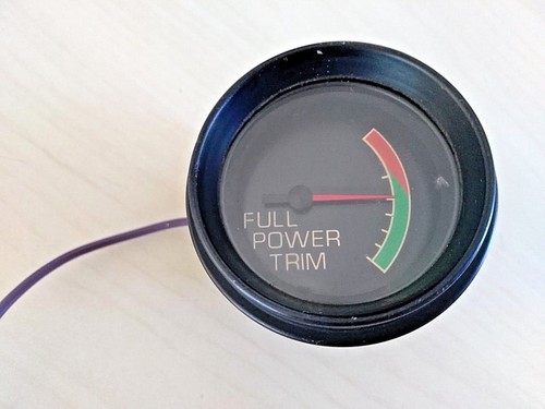 Full power trim guage marine - guage,