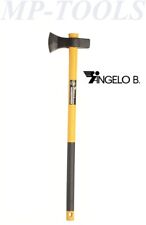 MAZZA SPACCALEGNA 2500gr ACCETTA ASCIA SCURE  MANICO FIBRA ANGELO BERGAMASCO 