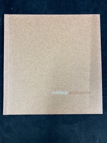 Bulthaup accessories book - accessories,