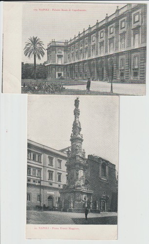 Antiche cartoline napoli - antiche, di