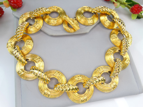 Collana girocollo larga - larga, fendi