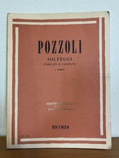 POZZOLI E.R.1151 Solfeggi Parlati e Cantati 1^Corso