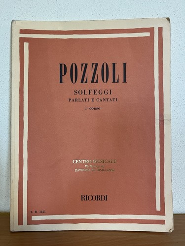 Pozzoli 1151 solfeggi - pozzoli, e.r.1151