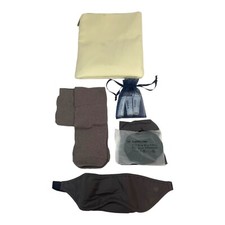 Escada Beige Pelle Zip Pouch