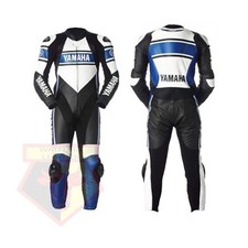 YAMAHA Tuta Pelle Moto Racing
