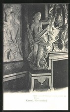 Cartolina Kassel, Bagno di Mamor, Statua Flora 