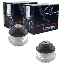 2X TOPRAN SUPPORTO MOTORE ANTERIORE AMBO I LATI ADATTO PER MERCEDES-BENZ 124 190