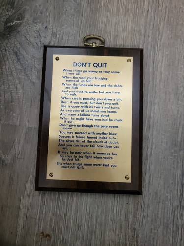 Don quit edgar - don't, albert