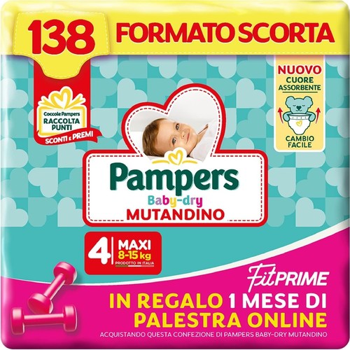 Pampers baby dry mutandino - baby, &