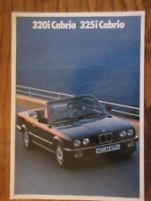 BMW - 320i Cabrio, 325i Cabrio