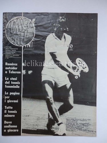 Tennis match ball rivista 1973 - tennis,