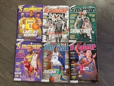 BASKET - LOT de 6 Magazines 5 MAJEUR 2003 Avec Posters Inclus