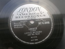 LITTLE RICHARD  ORIG 1958  UK  78    LUCILLE   SEND ME SOME LOVIN     LONDON